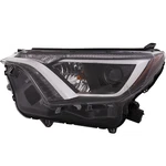 Headlight Halogen Left Driver Capa Certified For 2016-2018 Toyota RAV4 Usa Black. Fixed Price $157.48.