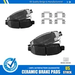 Rear Ceramic Brake Pads For Chevy Traverse Trailblazer Gmc Acadia Envoy Enclave. Fixed Price $29.49.