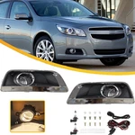 Pair Front Fog Lights Lamp+cover+wiring Chrome For 2013-2016 Chevrolet Malibu. Fixed Price $29.49.