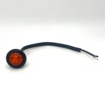 Buyers Products 5627527, .75" Round Marker Light - 3 Led Amber W/ Stripped Leads. Fixed Price $9.95.