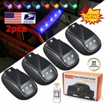 For Car Truck Suv Solar Powered Led Strobe Lamp Pilot Light Bar +remote Control. Fixed Price $13.15.