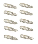 10 Pack Jahn Bulb # 2721, Lamp 1VOLTS 1.2 Watts W/out Base. Fixed Price $16.03.