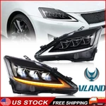 Vland Projector Full Led Headlights For 2006-2013 Lexus IS250 IS350 Isf Sedan. Fixed Price $351.99.