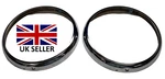Pair Of Chrome Trims Rings Bezels Classic Car 7" Sealed Beam Headlight Lamp Mini. Fixed Price $106.02.