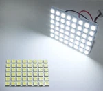 (1) White 48-SMD-5050 Led Panel Lamps For Interior Dome Lights, Trunk Cargo. Fixed Price $11.09.