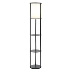Adesso 3117-01 Stewart 62.5" Round Floor Lamp, Black. Fixed Price $130.16.