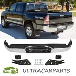 Chrome Steel Rear Step Bumper Assembly For 2005-2015 Toyota Tacoma Pickup. Fixed Price $162.39.
