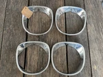 1970 Chevrolet Chevelle Camino Headlight Bezel Set Of Four Oem Chevy. Fixed Price $125.00.