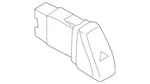 Genuine Mazda 1999-2000 Protege Hazard Switch B25E-66-4H0-00. Fixed Price $41.30.