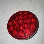 Optronics STL55RB Red 4" Round Led Stop Tail Turn Light - Out Of Box. Fixed Price $9.12.