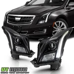Black Edition 2013-2017 Cadillac Xts Hid D3S W/led Drl Projector Headlights. Fixed Price $398.96.