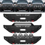 Luywte Steel Front Bumper W/winch Plate&lights 2008-2010 Ford F250/F350/F450. Fixed Price $599.99.