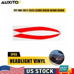 For 21 22 23 24 25 Lexus IS350 IS300 IS500 Red Drl Headlight Cover Tint Vinyl. Fixed Price $21.84.