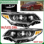 Pair Fit 2016 2017 2018 Kia Optima Led Headlights Headlamp Assembly W/ Drl. Fixed Price $228.00.