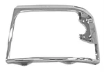 1992-98 Ford Pickup Truck, Bronco Door Headlamp Bezel W/chrome/gray Lh New Dii. Fixed Price $32.34.