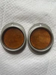 New Nos Grote 4019 Amber Metal Marker Reflector Pair Sae 76 Railroad Truck. Fixed Price $10.88.