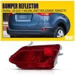 TO1185107 Light Reflector Rear Right Passenger Bumper Fits Toyota 2013-2015 RAV4. Fixed Price $18.99.