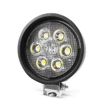 4" Round 6 Led Work Light With Rubber Housing 850 Lumens 9-32 Volt Dc. Fixed Price $89.95.