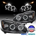 For 2003-2008 Toyota Corolla Black Led Halo Projector Headlights Lamp Left+right. Fixed Price $166.98.