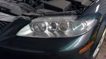 Driver Left Headlight With Fog Lamps Sedan Fits 03-05 Mazda 6 3129. Fixed Price $133.00.