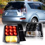 For 2007-2013 Mitsubishi Outlander Ex Sport Rear Tail Light Brake Lamp Stop Pair. Fixed Price $109.98.