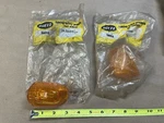 R. E. Dietz Co. Amber Plastic Lenses Truck Trailer Rat Rod #77-10100-QTY 2 New. Fixed Price $18.59.