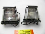 (2) Peterson Manufacturing V436SX Stud Mount License Plate Light Lamp, Chrome. Fixed Price $17.99.