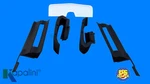 Cadillac Eldorado 1974-76 Fiberglass Bumper Fillers Rear ( Set Of 5 Pieces ). Fixed Price $279.99.