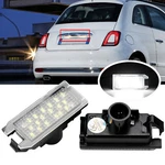 2 X For Jeep Grand Cherokee Compass Patriot Fiat 500 License Number Plate Light. Fixed Price $15.99.