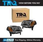 Trq Headlight Assembly Set Fits 2014-2016 Jeep Grand Cherokee. Fixed Price $199.95.