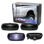 Smoke Lens Front/rear Side Marker Lamps W/ Whit Led For 2003-09 Ram Drw Fenders. Fixed Price $32.09.