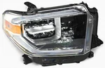 Oem Right Passenger Side Led Headlamp For Toyota Tundra Black Bezel 81110-0C140. Fixed Price $200.00.