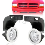 For 1994-2001 Dodge Ram Truck Chrome Housing Clear Lens Fog Driving Lights Lamps. Fixed Price $35.50.