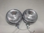 Pair Vintage Style Clear Lens 5" 12 Volt Fog Lights Lamps Car Truck Hot Rod. Fixed Price $79.99.