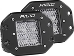 Rigid Industries D-series Dually Hybrid Diffused Led Light Pair Black 212513. Fixed Price $299.99.