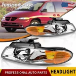 Chrome Headlights For 1996-2000 Dodge Caravan Chrysler Town & Country Voyager. Fixed Price $83.99.
