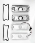Free Shipping 1973-1980 Led Parking Light Lens Gasket Housing Gmc Pickup Chevy. Fixed Price $85.00.
