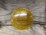 Corning Yellow Glass 3/8" Traffic Light Lens. Fixed Price $24.99.