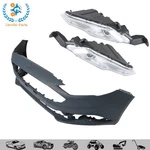 Ford Fusion Front Bumper Cover& Led Fog Lights Lamps W/o Wire 2PCS 2017-2018. Fixed Price $144.51.