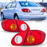 Tail Lights Assembly For 2003-2008 Corolla Oe Style Red Clear Lens. Fixed Price $138.99.