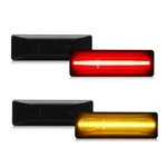 Smoke For 1994-02 Ram 3500 Dually Pickup Fender Side Marker Lights Led Amber Red. Fixed Price $20.89.