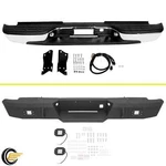 Heavy Duty Complete Rear Bumper For 1999-2007 Chevy Silverado Sierra 2500HD 3500. Fixed Price $252.00.