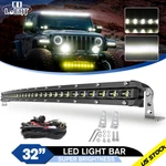 32" 600W Curved Slim Led Light Bar Offroad Driving Ute Utv Truck Suv 4X4 Boat. Fixed Price $80.72.