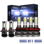 For Mazda CX-9 2007-2011 2012 6X 6000K Led Headlights Fog Bulbs Combo Kit. Fixed Price $26.99.