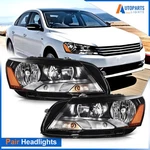 Pair/set Headlights Assembly For Volkswagen Passat Sedan 4-DOOR 2012-2015. Fixed Price $149.99.