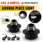2-20X Led License Plate Lights Bumper Tag 90-2014 Ford F-150 F37Z-13550A Ekk. Fixed Price $77.89.