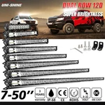7/14/20/26/32/38/42/50" Led Light Bar Dual Row Spot Flood Combo Offroad Suv 12V. Fixed Price $55.99.