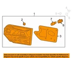 Honda Oem 18-24 Odyssey Rear Combination Lamps-tail Assy 34155THRA01. Fixed Price $62.23.