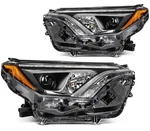 For Toyota RAV4 2016-18 Led Drl Headlights Assembly Pair Black Housing Headlamp. Fixed Price $255.99.