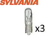 For Mercedes R107 W116 W123 (12V 1.2W) Bulb (X3) Clear Osram-sylvania. Fixed Price $14.49.